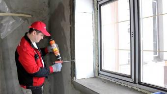 Установка откосов