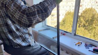 Замена стеклопакета в пластиковом окне